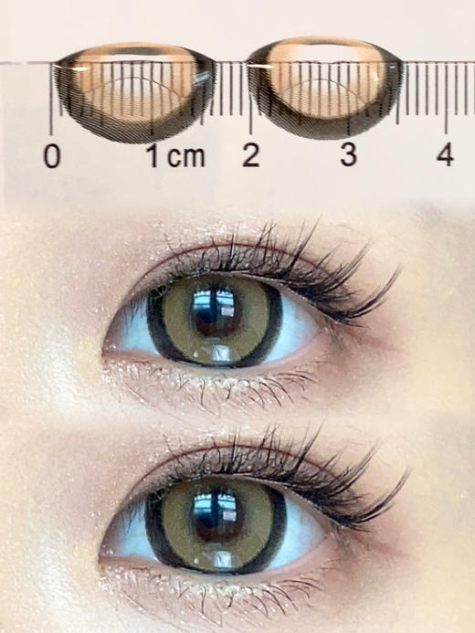 MOON 棒棒糖狗狗眼·蜜茶棕「含硅水凝胶」年抛型 商品图2