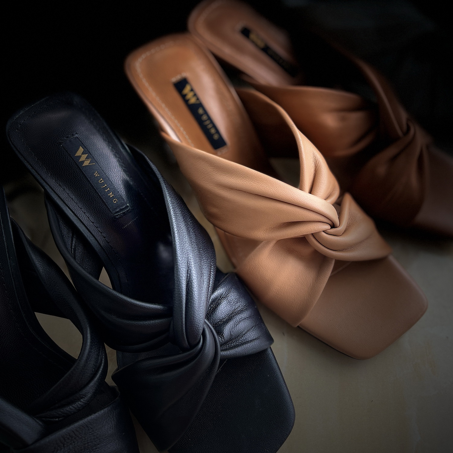 【雾境定制】像平底鞋一样好穿的蝴蝶水晶鞋 22066