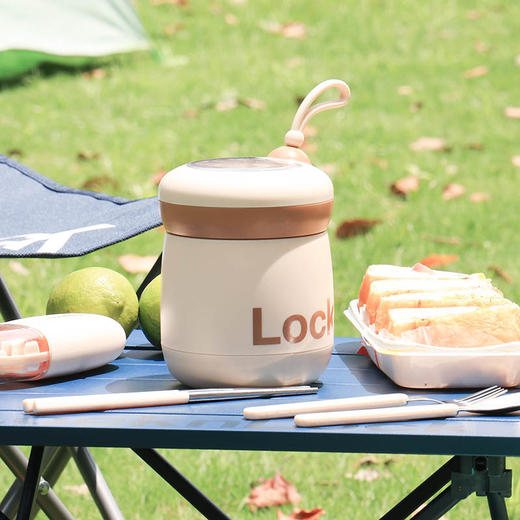 LCB915FU 乐扣乐扣 新活力不锈钢保温汤罐（米色） 商品图7