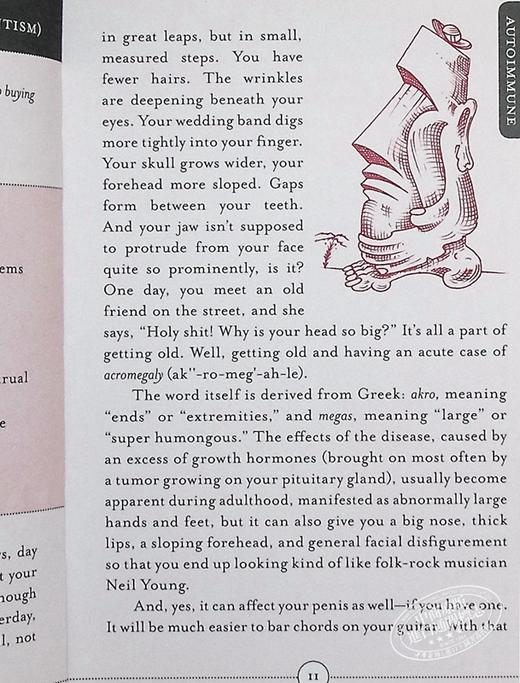 【中商原版】疑病症患者的口袋指南 英文原版 The Hypochondriacs Pocket Guide to Horrible Diseases/ Dennis DiClaudio 商品图4