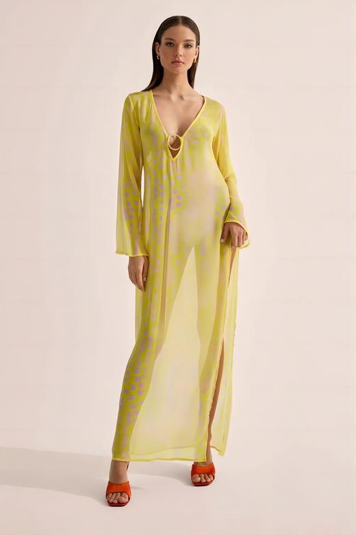 Cin Cin - Totem Hoop Dress - Sunray - 女士连身裙 - 日光色 商品图1