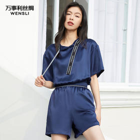 万事利“氢氧”真丝休闲运动家居服