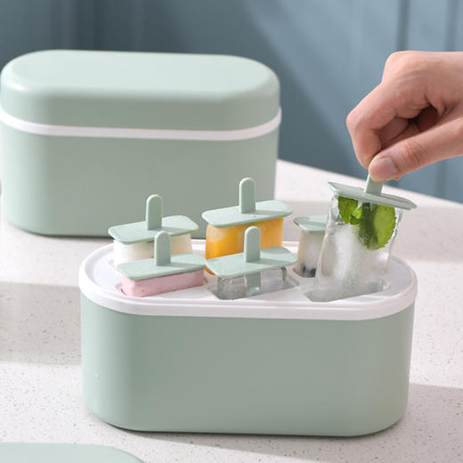 「四款可选！升级软底」雪糕模具家用做冰棒冰棍冰淇淋模具冰格冰糕磨具儿童自制冻冰棍模餐饮用具 商品图0