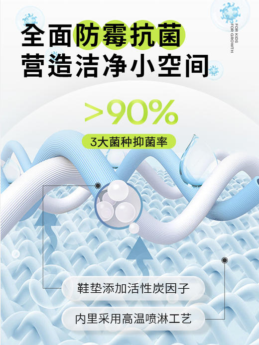 卡特兔女童冬季板鞋款白色保暖休闲鞋高帮儿童运动跑步鞋 商品图4