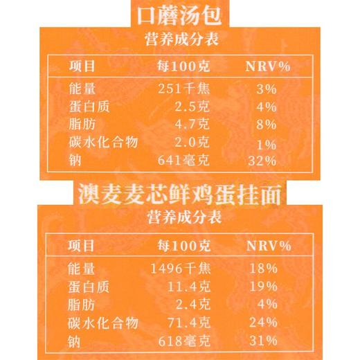 寇大香宜宾风味口蘑面466g 商品图2