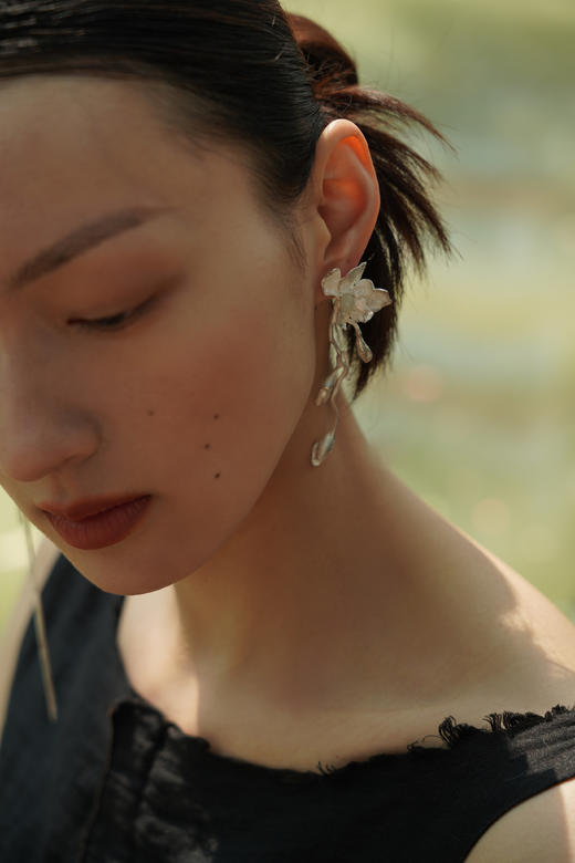 Aokinside 玉兰花耳环（一对） 商品图10