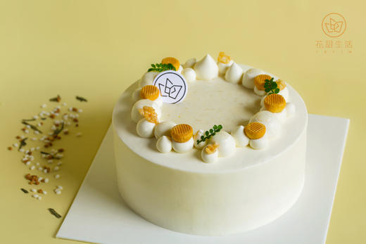 玄米茶燕麦米布丁•奶油蛋糕 商品图0