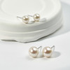 [屁侠亲荐.pippa]UR曜珍珠 致简系列圆珠耳钉 5A级淡水珍珠 925银质耳针 6mm/8mm可选 商品缩略图1
