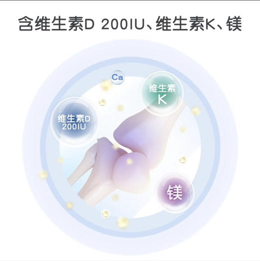 童年故事 乳矿物盐复合钙片120片 家庭装 儿童成人咀嚼片钙片（压片糖果） 商品图3