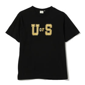 orslow T-SHIRT U of S PRINT 美式复古印花圆领短袖T恤 TEE