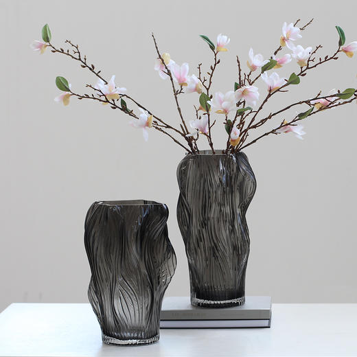 不规则玻璃花瓶花插 商品图7