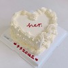 ins简约爱心形蛋糕-低糖处理无添加 商品缩略图1