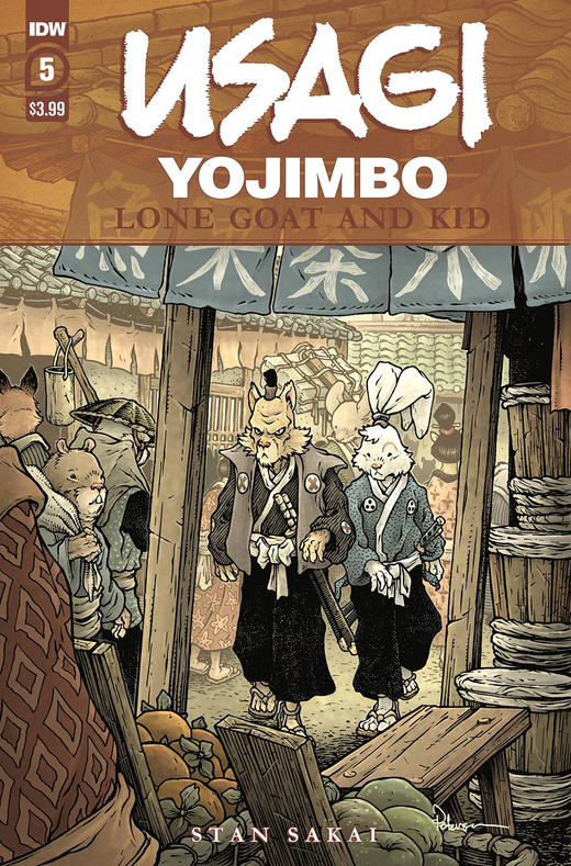 兔用心棒 Usagi Yojimbo Lone Goat & Kid 商品图1