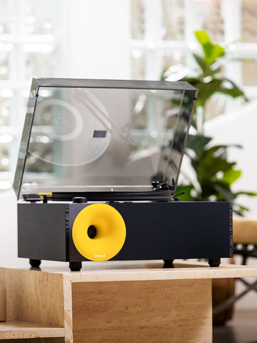 Fennessy/梵尼诗 Donut i5s专业级台式 桌面黑胶唱片机 甜甜圈 蓝牙音箱留声机 商品图2