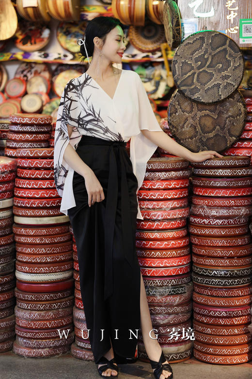 【雾境定制】像平底鞋一样好穿的蝴蝶水晶鞋 22066 商品图10