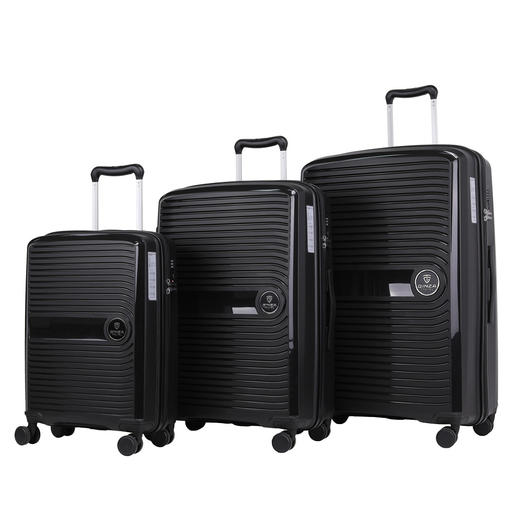 银座PP行李箱可登机欧美热销拉杆箱静音万向轮密码锁旅行箱P-7021 商品图7