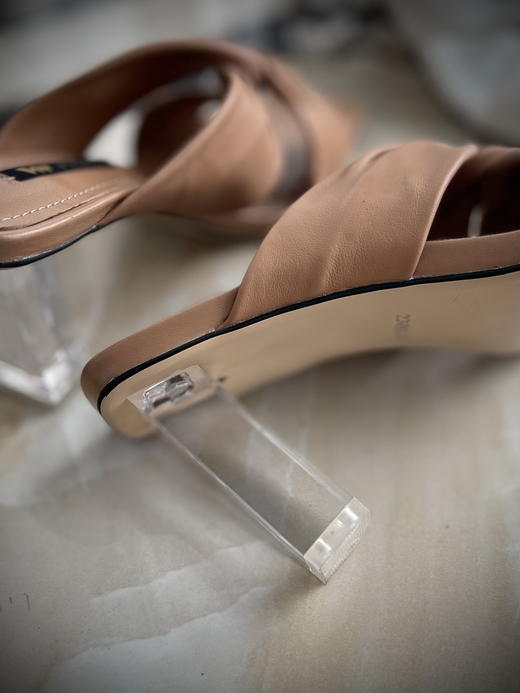 【雾境定制】像平底鞋一样好穿的蝴蝶水晶鞋 22066 商品图14