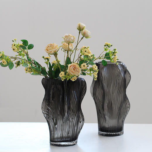 不规则玻璃花瓶花插 商品图8