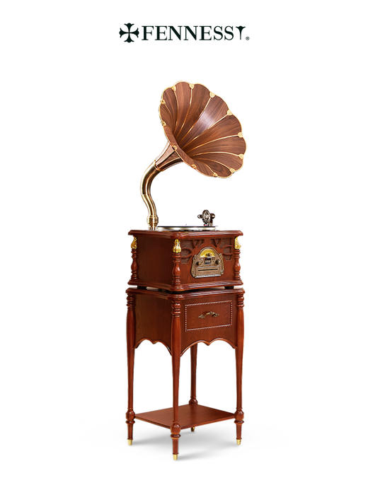 Fennessy/梵尼诗 25X留声机复古黑胶唱片机 蓝牙音箱 商品图5