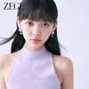ZEGL设计师花知夏系列森系花朵耳环女2023年新款爆款耳钉银针耳饰 商品缩略图3