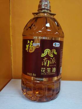{河池直播}福临门 南派花生油 5L
