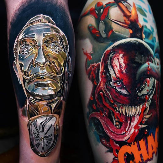 伊特喏纹身彩色僵尸12色套装彩色偏色全套颜料惊蛰刺青器材 商品图4