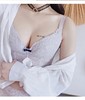 无钢圈内衣女聚拢收副乳防下垂薄款调整型无海绵大胸显小超薄文胸【NY003】 商品缩略图2