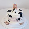 ins立体奶牛风小动物蛋糕（小动物可换）-低糖处理无添加 商品缩略图1