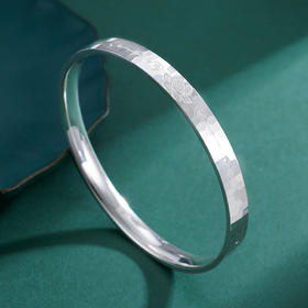 子佩集S990银【芳莲坠粉】手镯【SZ543001-2】2307