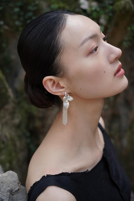 Aokinside 叶流耳环（一对） 商品图9