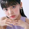 ZEGL设计师花知夏系列长款花朵耳环女小众设计感高级耳钉银针耳饰 商品缩略图1
