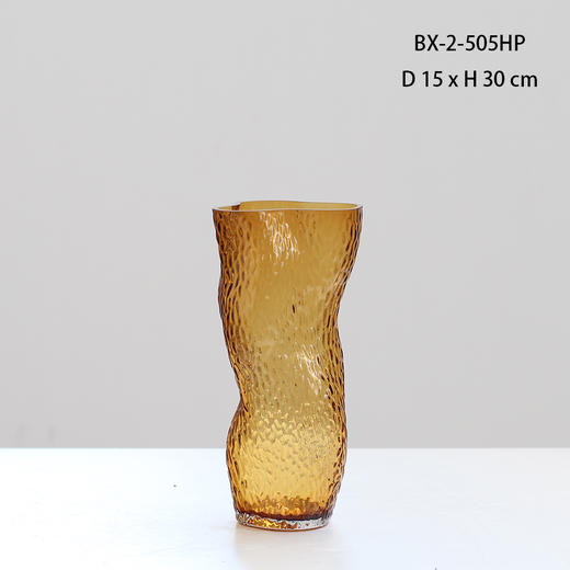 不规则直筒玻璃花瓶花插摆件 商品图6