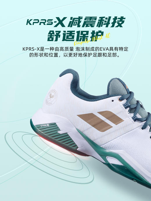 BABOLAT/百保力网球鞋男子温网新品耐磨运动鞋PRO透气防滑百宝力 商品图4