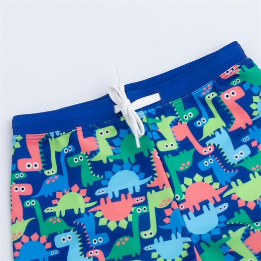 贝贝怡宝宝泳衣套装儿童泳裤男童泳帽中小童泳装两件套速干游泳裤222P2450
 商品图3