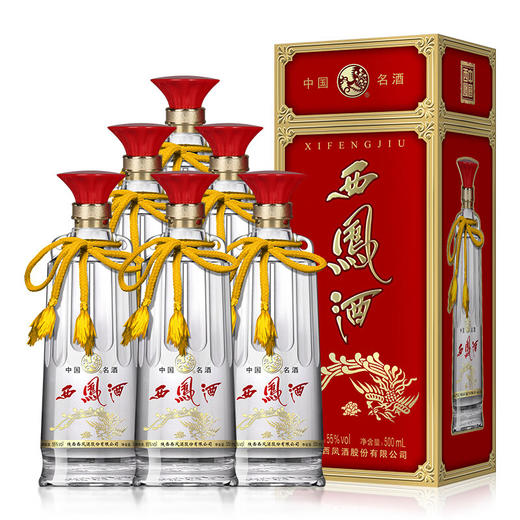 【新品】西凤酒 老牌陕西双耳西凤酒 55度 500ml 凤香型白酒 高度白酒 商品图8