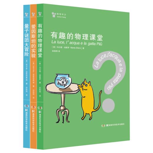 “科学年少”丛书 物理系列 光与量子（全3册）一套让十多岁孩子对物理产生兴趣的科学故事书光的传播， 费曼 理科 兴趣 商品图1