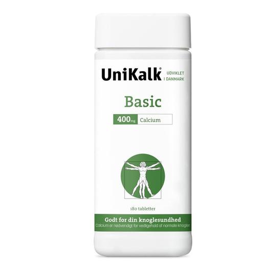 [丹麦]Unikalk佑咔克成人基础款钙片180粒. Unikalk Basic 180stk. 商品图0