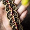 朱炳仁铜 五帝钱门对门挂件窗户卫生间门口吉祥中国结铜钱古币 商品缩略图2