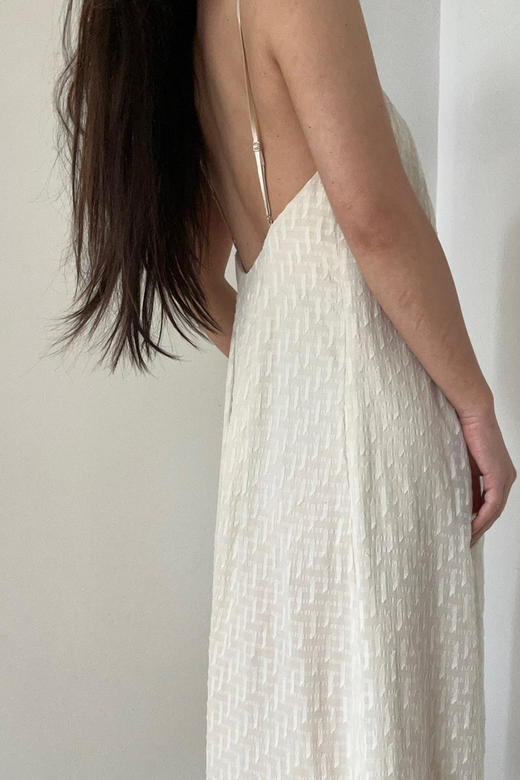 Viiolez｜silk Dress [真丝大露背吊带裙 2色可选] 商品图3