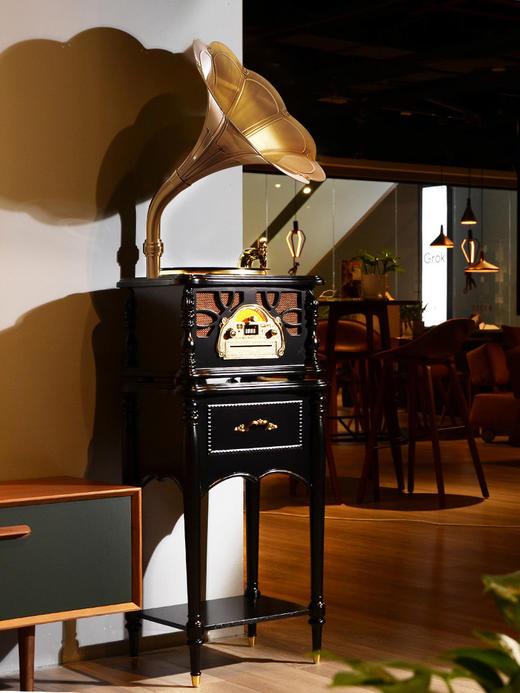 Fennessy/梵尼诗 25X留声机复古黑胶唱片机 蓝牙音箱 商品图4