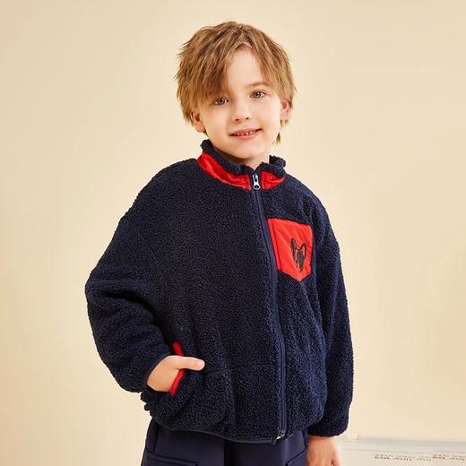 【反季清仓特价】龙之涵 亲子款口袋熊夹棉小泰迪马甲 泰迪绒加绒上衣 棒球棉服合集 中大童秋冬保暖上衣 婴幼儿A类标准 商品图6