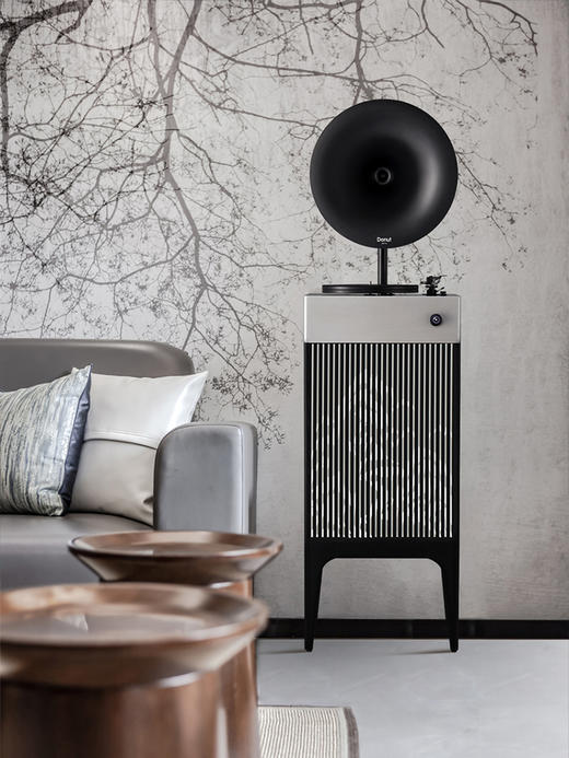 Fennessy/梵尼诗 DONUT i5千里江山图甜甜圈专业级留声机HiFi黑胶唱片机 商品图5