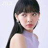 ZEGL设计师花知夏系列长款花朵耳环女小众设计感高级耳钉银针耳饰 商品缩略图2