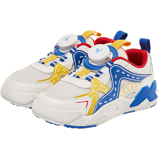 【内长14.5】卡特兔儿童板鞋男童软底防滑透气中大童旋钮运动鞋（断码清仓内购） 商品图4