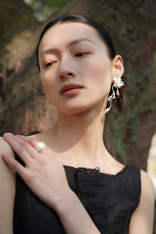 Aokinside 玉兰花耳环（一对） 商品图9