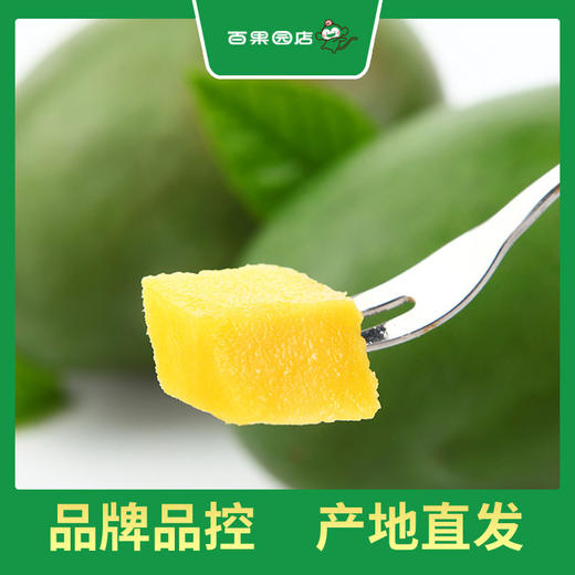 PAGODA百果园 凯特芒果（大果）3斤装（单果550g+） 商品图1
