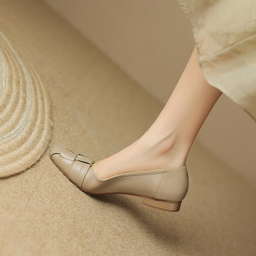 时尚气质，平底复古单鞋LD-6381 商品图4