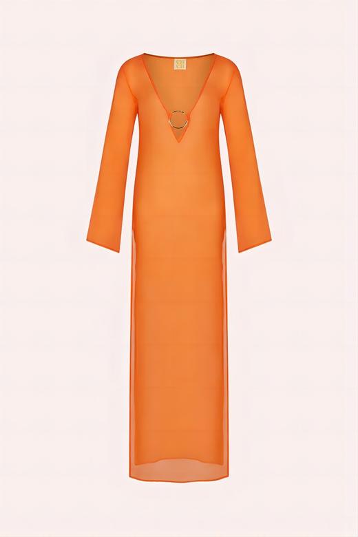 Cin Cin - Totem Hoop Dress - Orange - 女士连身裙 - 橙色 商品图0