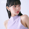 ZEGL设计师花知夏系列长款花朵耳环女小众设计感高级耳钉银针耳饰 商品缩略图3