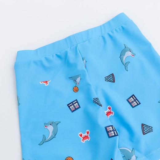 贝贝怡儿童泳衣男童新款分体泳装男孩游泳裤速干套装3件装潮222P2478 商品图8